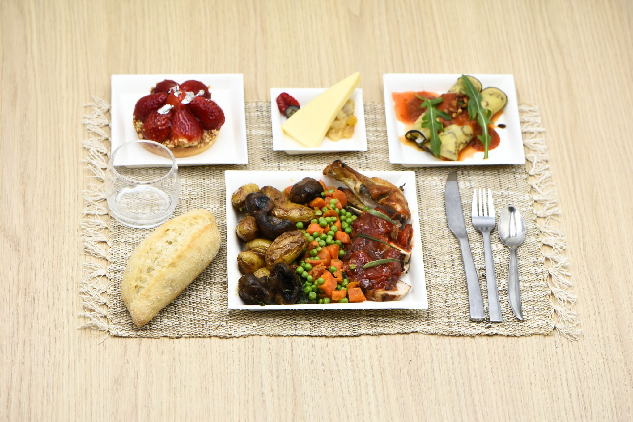 SUPReME DE PINTADE A LA CONFITURE DE TOMATE